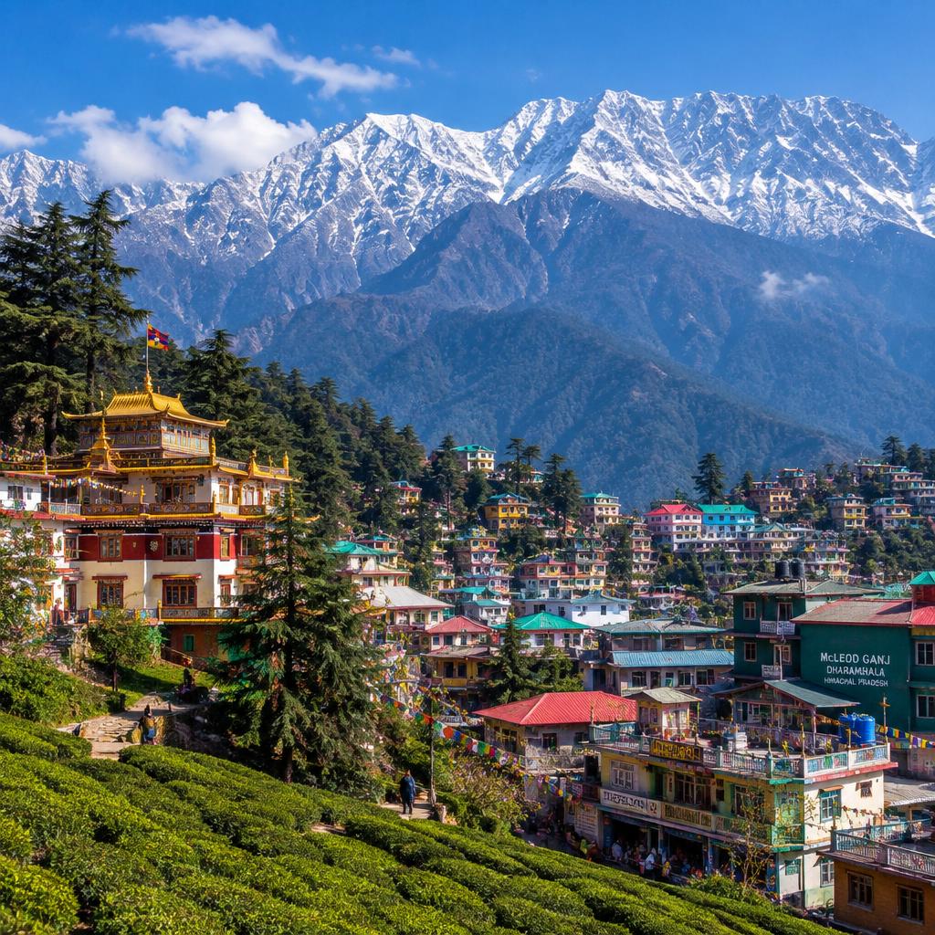 Himachal mountain scenery for a Bir Billing getaway